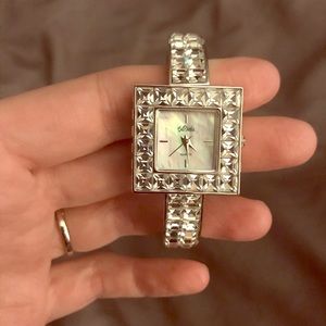 Bob Mackie NWOT Swarovski Crystal Watch